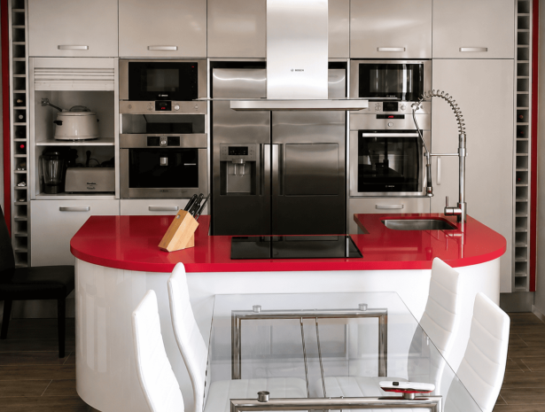 Cocina a medida de diseño moderno en Elche